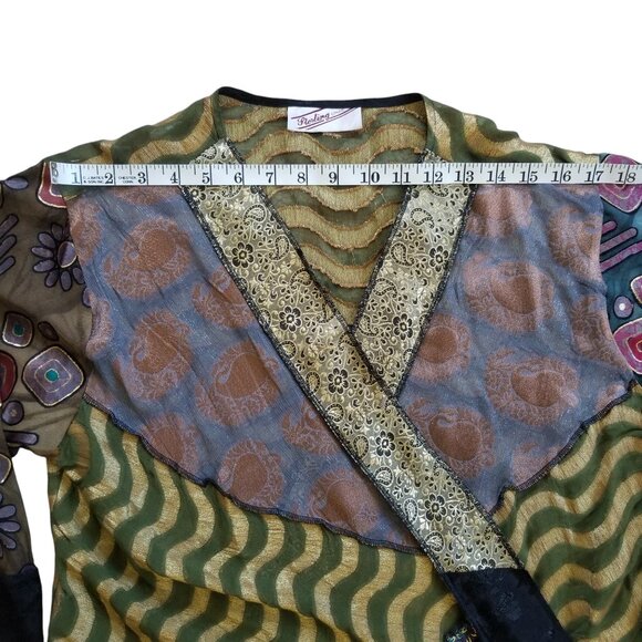 Sterling Kimono Shawl for Evening or Stage - Picture 6 of 11